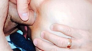 passion elegant encounter with mature skinny brunette wife