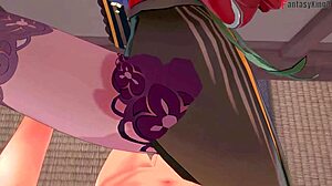 Wow, Chiori's wild fucking in Genshin Impact POV is unreal!