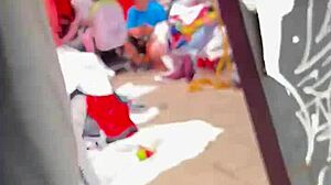 Culona En El Tianguis Mexico