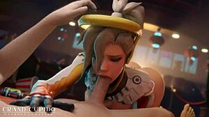 I fantasize about Mercy from Overwatch