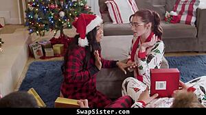 I watched my perverted stepbrothers swap us stepsisters for taboo foursome orgy with blowjobs and bent over riding