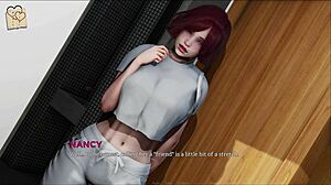 Watch This Teen In Sexy Outfit Playing Eternum Game With Big Tits!