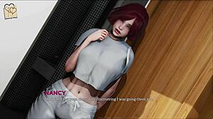 Watch This Teen In Sexy Outfit Playing Eternum Game With Big Tits!