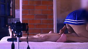 student says, 'let's exchange soft caresses on the sofa, stepmom'