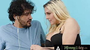 Worried milf Christie Stevens fucks gamer teen for hardcore exercise