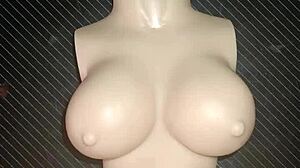 dolly begged for anal while i squeezed her tiny chest