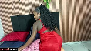 Hey, this pregnant black girl shares bed with her perverted brother-in-law for a quick pussy fuck