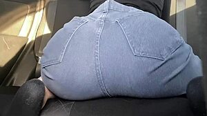 i saw the student fucking herself with a rubber cock in the car