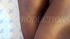 Skinny Teen Slut With Small Waist And Natural Tits Gets Fucked Hard In Standing Doggy In The Shower