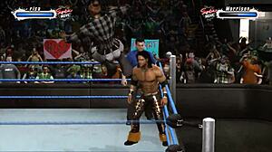 hey marrisa you're going down against john morrison in this wild wrestling match