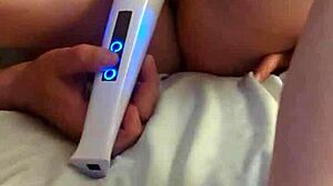 4k solo close up masturbating with a wand and cumming multiple times - richelle rose