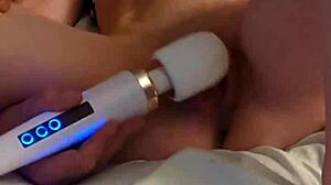 4k solo close up masturbating with a wand and cumming multiple times - richelle rose