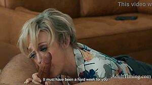 Dee Williams comforts grieving client with intimate therapy