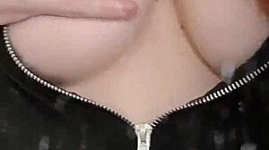 Elza Kom in Sexy Nylon Striptease.