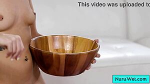 Busty Blonde Masseuse Rory Knox Delivers Wet Intense Sex Massage to Lucas Ayres