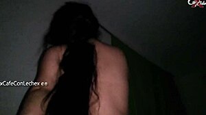 my roommate gets into my bed to fuck all night, bent over with her big ass in cowgirl