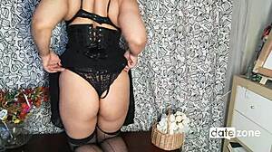 Asian Pussy Stimulated With A Paintbrush And Fingers