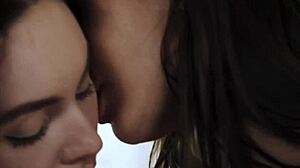 Sexy And Horny Teen Lesbians Kissing Tender While Licking Hot Bodies Freya Parker Katrina Colt.