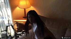 I caught my step sister giving a blowjob in POV 😏