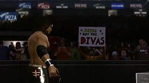 hey marrisa you're going down against john morrison in this wild wrestling match