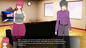 Let's Play Sullied Rose With Big Tits And Pussy