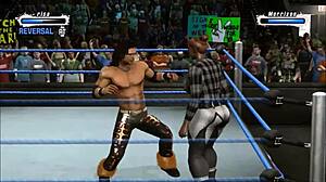 hey marrisa you're going down against john morrison in this wild wrestling match