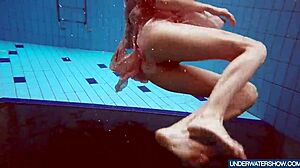 Martina, the hot Croatian teen, keeps steaming up the nudist beach. Her bikini shower show is pure fire!