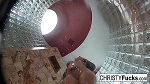 Hot Shower Bts Fun With Christy & Dahlia: Big Tits And Oral Pleasure.