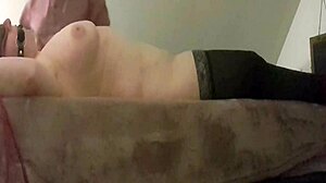 Bound Amateur Milf Flashes and Blows in Humiliation