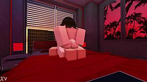 Part 1 Roblox slut gets fucking creampie sex action! What a wild ride.