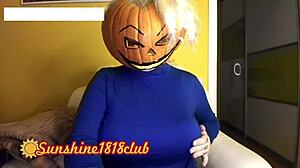 Damn! Halloween Pervs, Check Big Boobs Pumpkin Cam on 10/31!