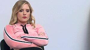 Cute shoplifter teen trades blowjob for freedom