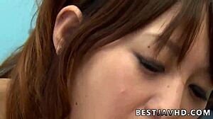 Miku Airi Maid Gives Messy Blowjob!