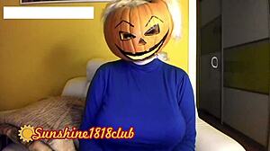 万圣节巨乳南瓜直播10/31变态福利