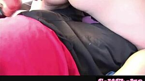 Sexy Louisa rubs her ass while dancing on lap