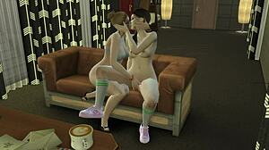 office is perfect for this threesome action. part 2 gets wild with teacher and student!