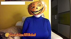 Damn! Halloween Pervs, Check Big Boobs Pumpkin Cam on 10/31!