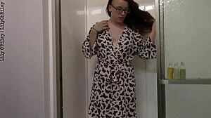 Compilation of women peeing in golden streams