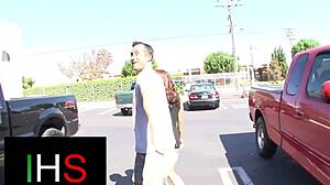 Gorgeous Brunette Fucks Huge Cock Outdoors 😍