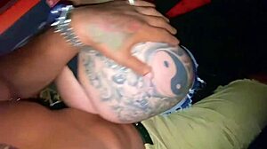 Insta-famous blonde hitches ride after club, hope her boyfriend doesn't see!