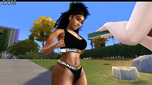 SZA's body gets banged in outdoor group anal scene