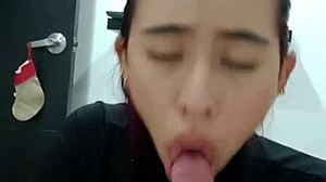 Hot Guy Welcomes Stepsister for Intense Oral Until He Cums Inside