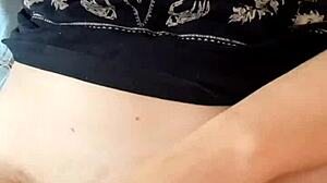 Miranielt's First Video: Masturbating While Neighbor Showers