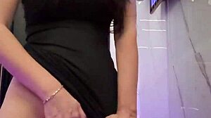 Intriguing Title Case 4 Words: Brunette Masturbates Pussy In Club Toilet