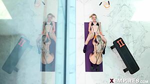 Charlie Ford and Kenzie Taylor work out their holes in a sexy lesbian session.