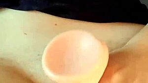 Miranielt's First Video: Masturbating While Neighbor Showers