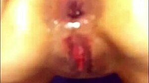 a big blast in her tight little ass