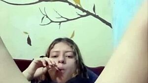 Compilation of solo Latina masturbation videos at home. Watch my natural tits and ass!