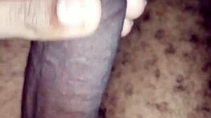 Enjoying a solo session with my impressive large tool