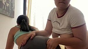 lesbian sex: we found neighbor's phone and left a surprise 😏